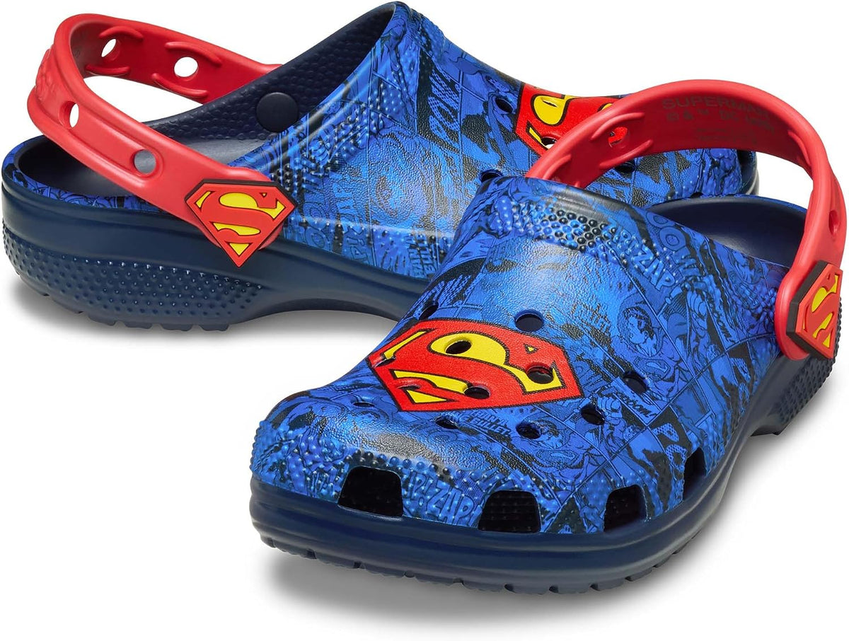 Crocs Boy Limited Collaboration Clog, Superman - J3 / EU 35 CROCS