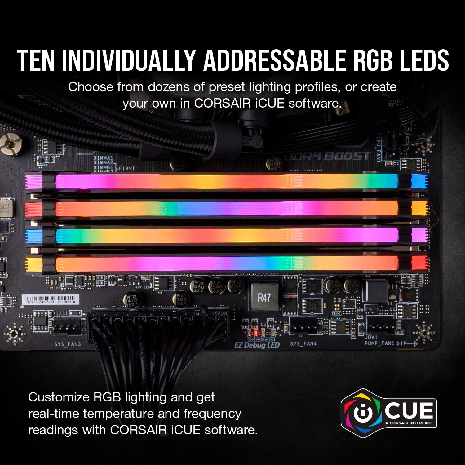 Corsair Vengeance RGB PRO 16GB (2x8GB) DDR4 3200MHz C16 RGB RAM Black CMW16GX4M2C3200C16 – Excellent Used CORSAIR