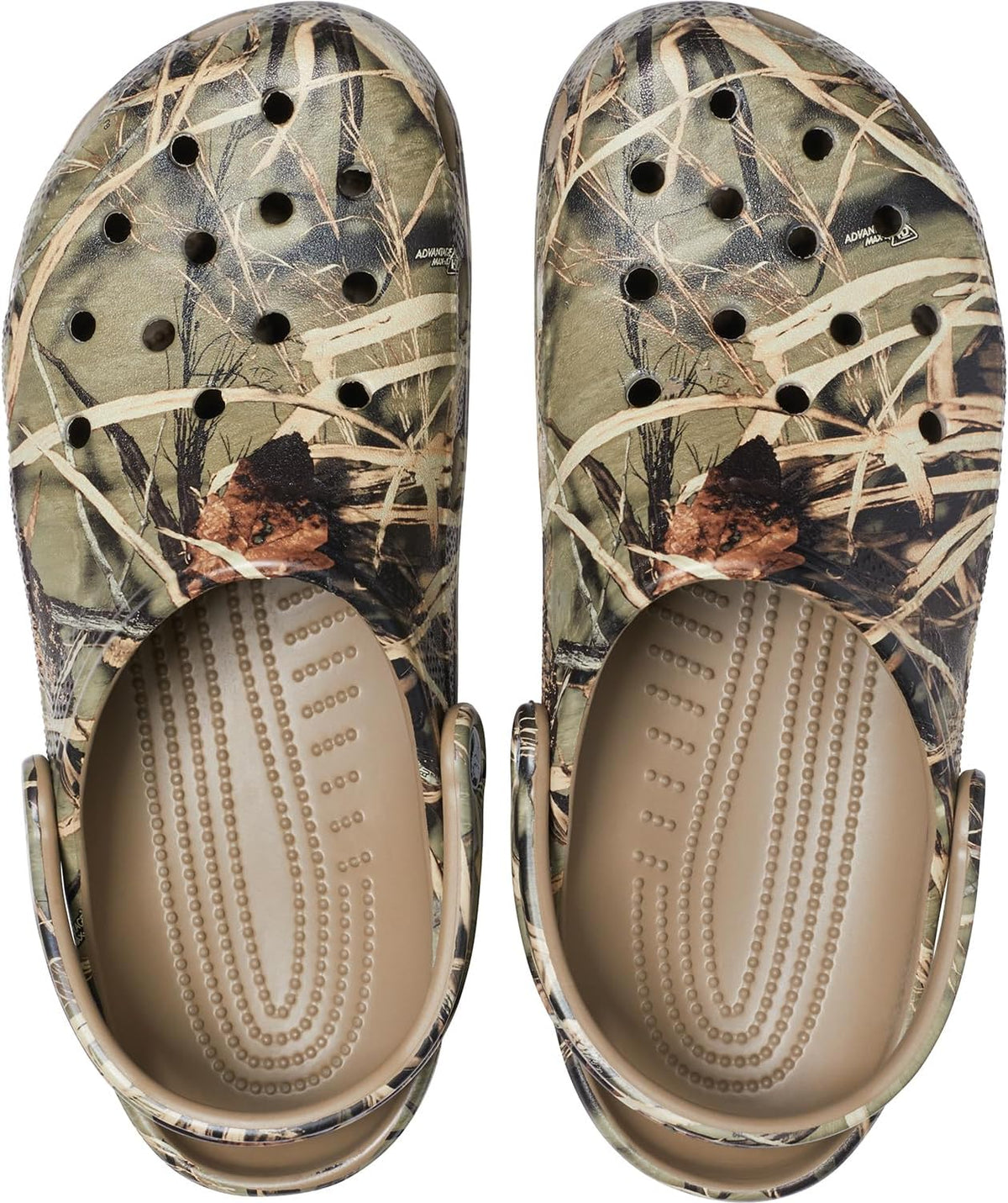Crocs Unisex Classic Realtree Camo Clog, Khaki, US M4/W6 - EU 36 CROCS