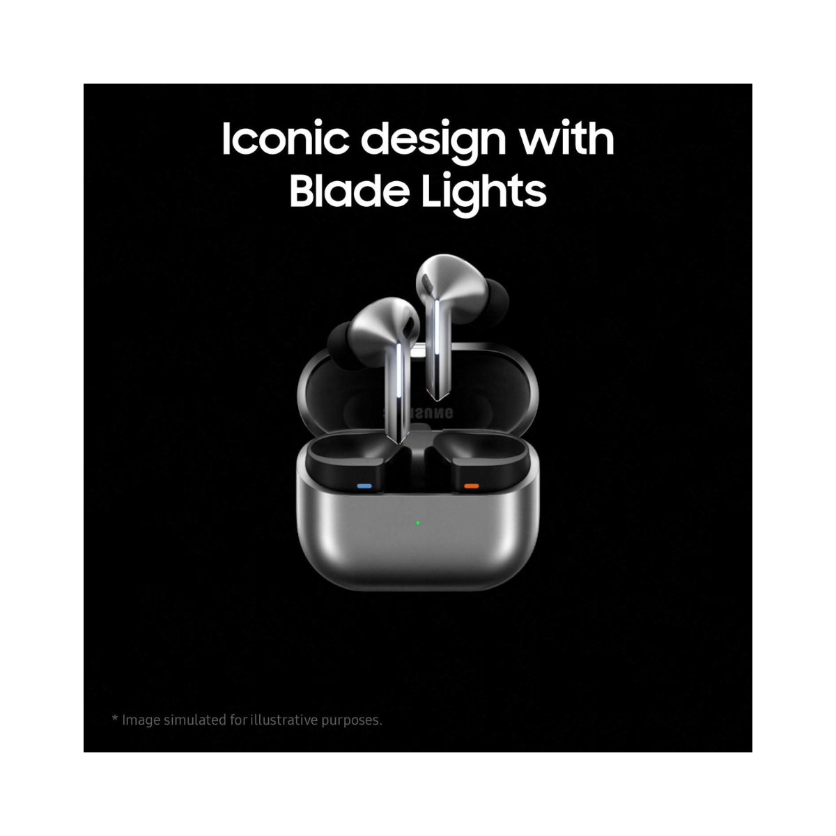 Samsung Galaxy Buds3 Pro Wireless Earbuds, Silver - As New Condition Samsung