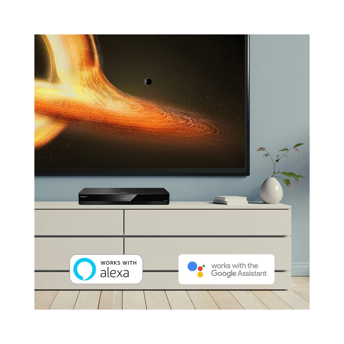 Panasonic 4K Ultra HD Blu-ray Player (DP-UB820GNK) - As New Condition Panasonic