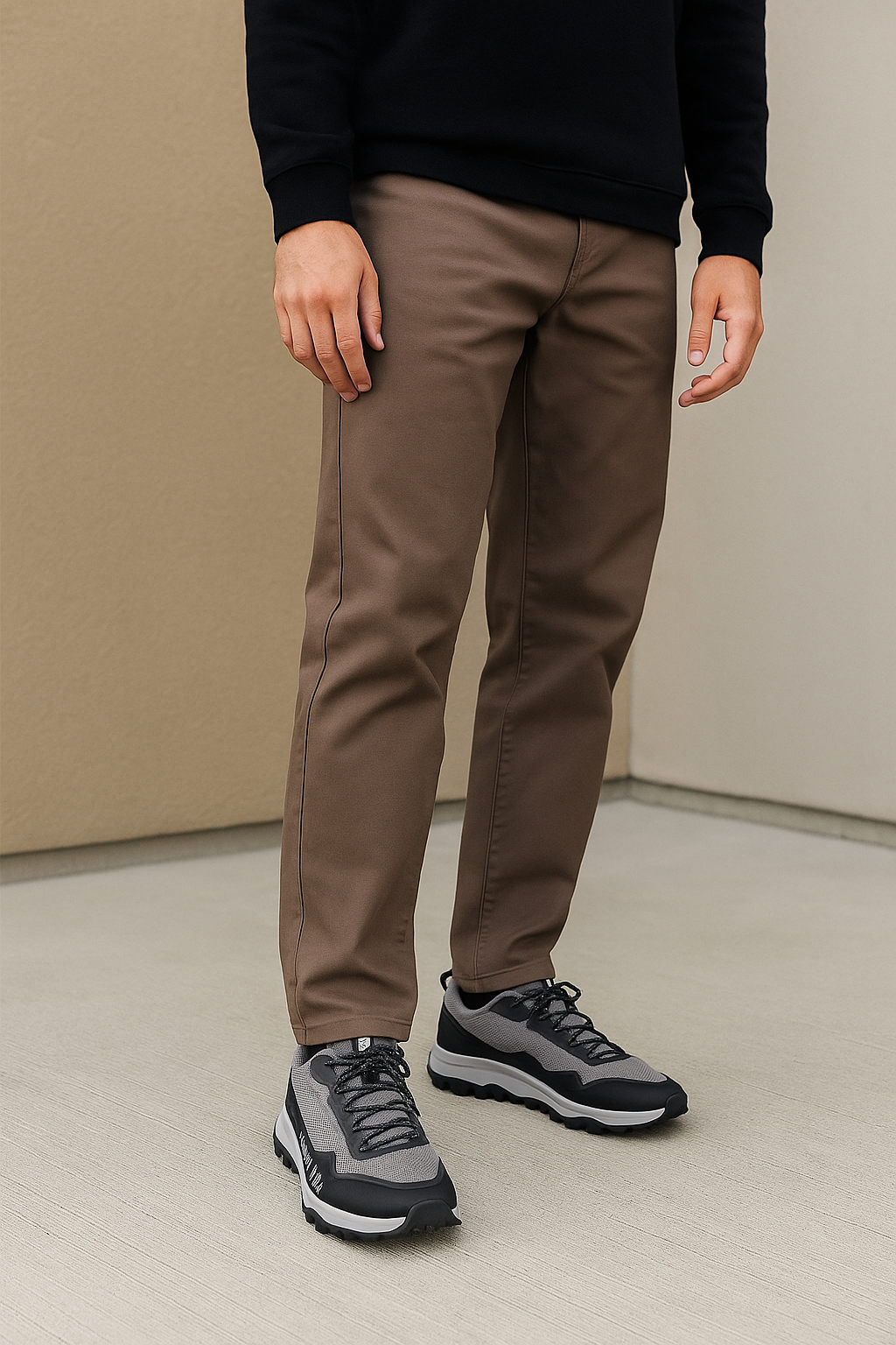 The North Face Men's Activist Futurelight Hiking Shoes, Mineral Grey/TNF Black, 12 US The North Face