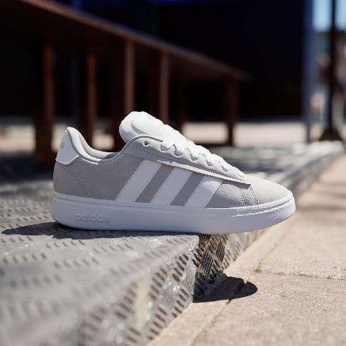 adidas Grand Court Alpha 00s Sneaker, Grey Two/Cloud White/Grey Two - EU 45 1/3