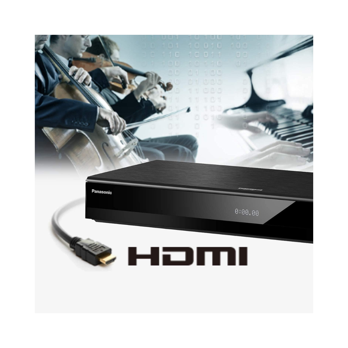 Panasonic 4K Ultra HD Blu-ray Player (DP-UB820GNK) - As New Condition Panasonic