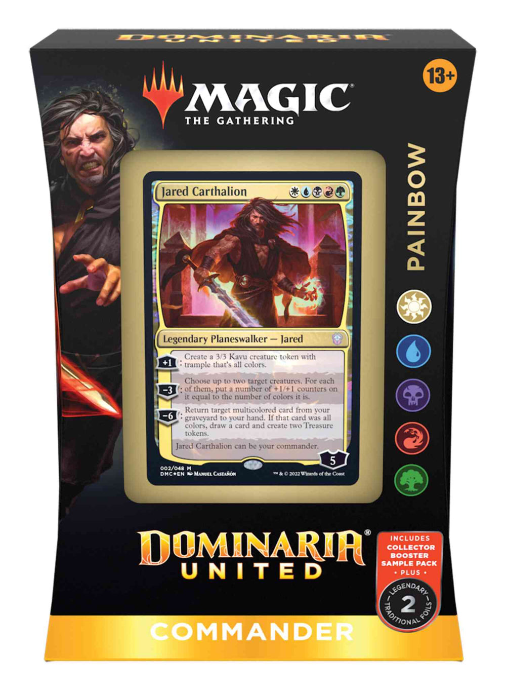 Magic: The Gathering Dominaria United Commander Decks - 4 Deck Bundle (2x Legends' Legacy, 2x Painbow) - Damaged Box Wizards of the Coast
