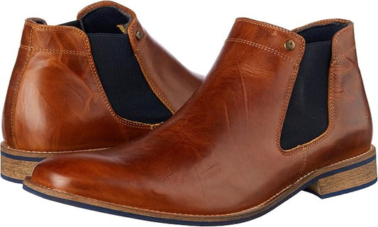 Wild Rhino Men's Drake Chelsea Boot, Tan, EU 43/US 10 WILD RHINO