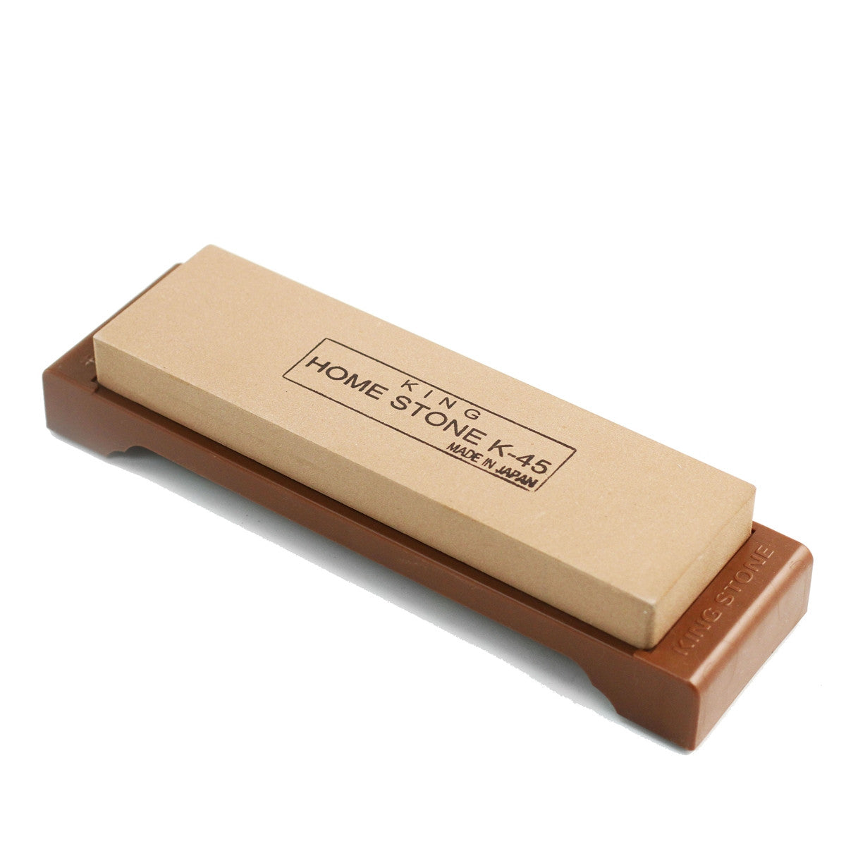 King 1000 Grit Whetstone with Plastic Base