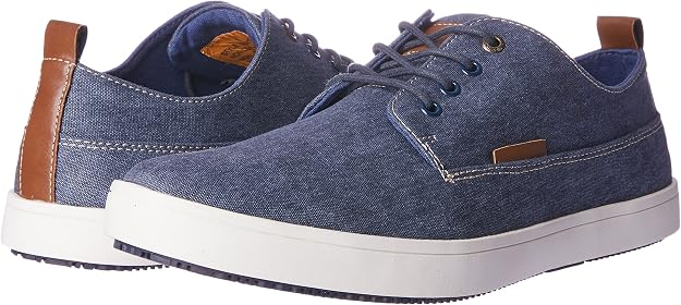 Wild Rhino Men's Hart Canvas Casual Shoe, Navy, EU 46/US 12 WILD RHINO