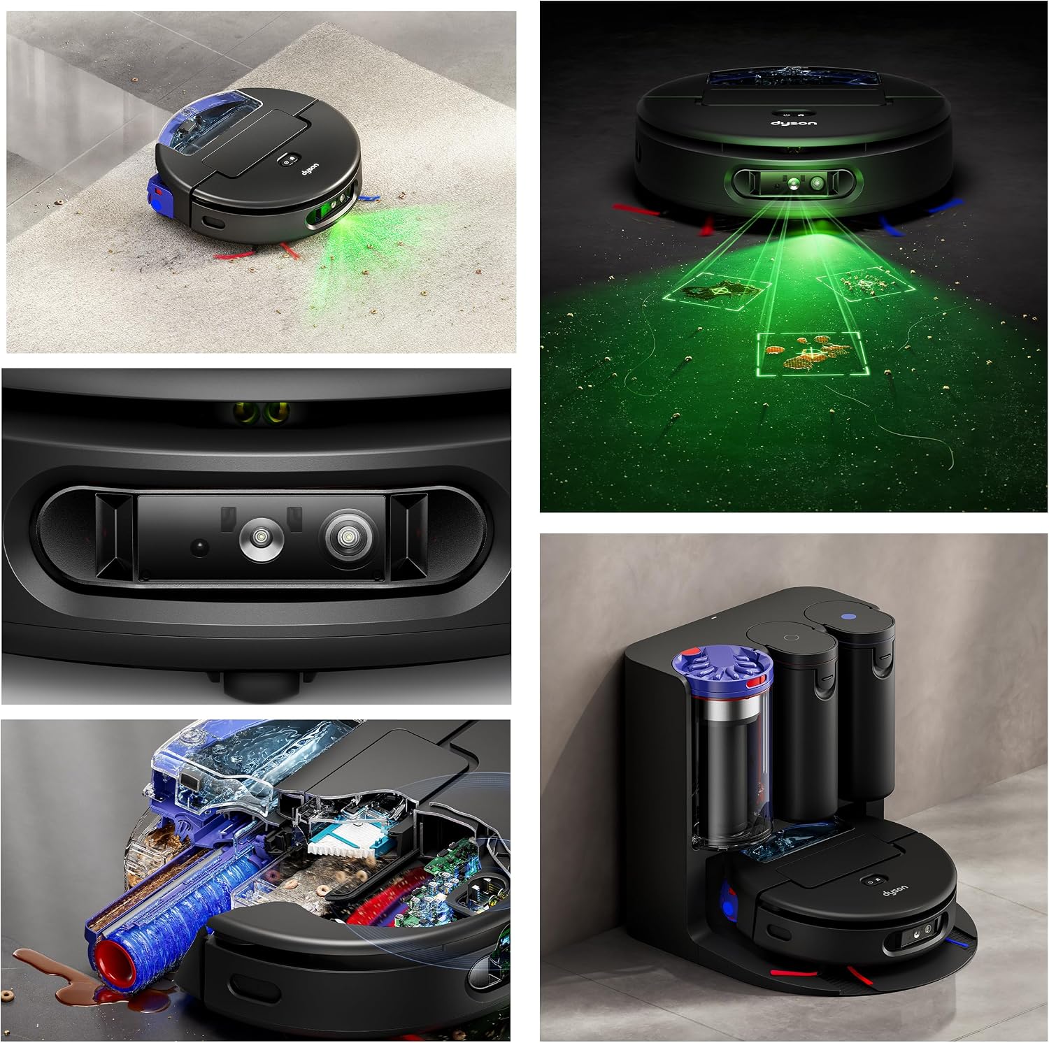 Dyson Spot+Scrub AI P8 Robot Vacuum & Mop Cleaner - New DYSON