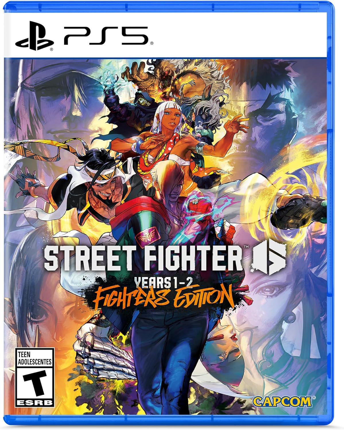 Street Fighter 6 Years 1-2 Fighters Edition PS5 PlayStation 5 Game - As New CAPCOM