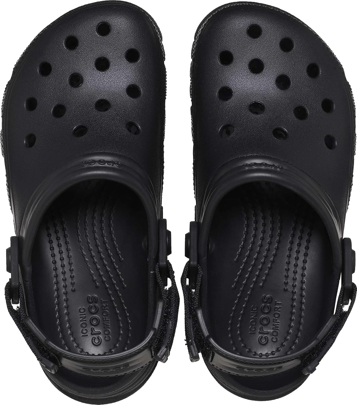 Crocs Unisex Duet Max II Clog, Black, US M6/W8 - EU 38 CROCS