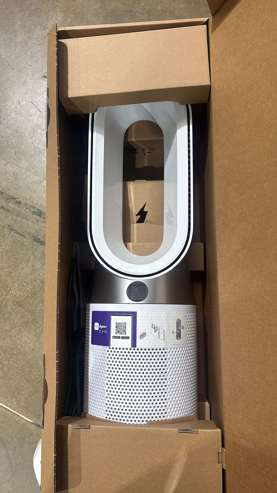 Dyson Purifier Hot+Cool HP1 – White/Silver Air Purifier Fan Heater – As New DYSON