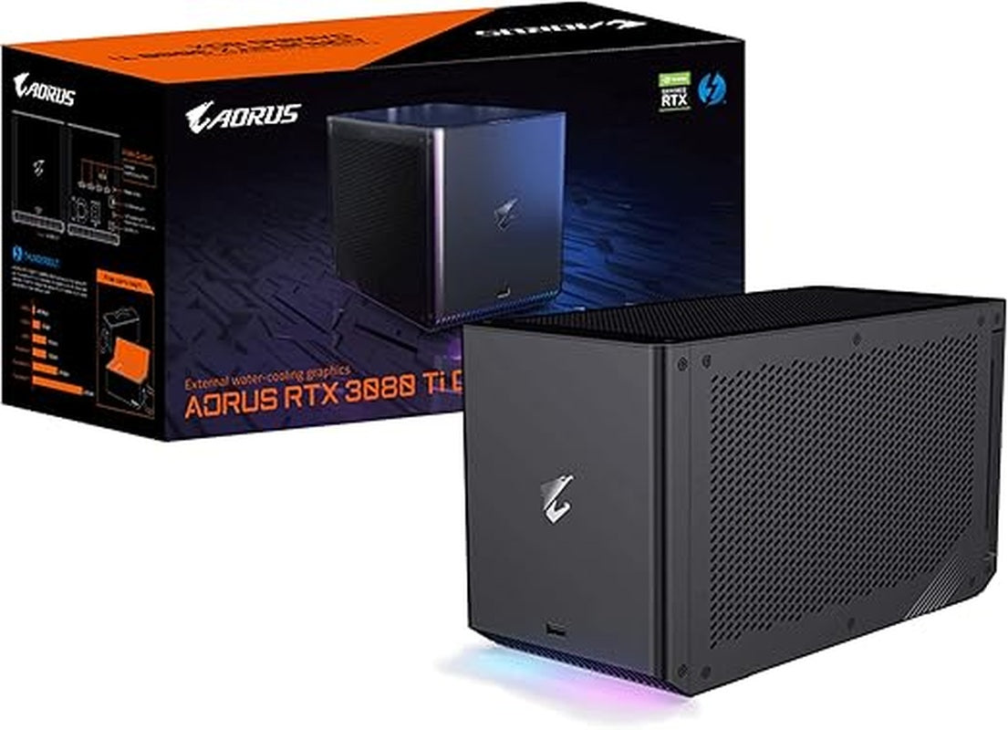 Gigabyte AORUS RTX 3080 Ti Gaming Box eGPU Thunderbolt 3 External Graphics Card - As New - Refurbished GIGABYTE
