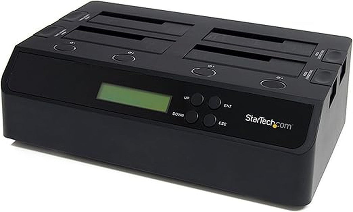 StarTech.com 4-Bay USB 3.0 & eSATA to SATA Standalone HDD Duplicator Dock - As New - Refurbished StarTech.com