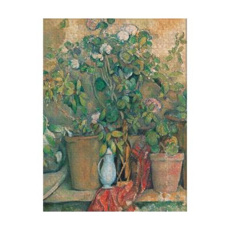 Paperblanks Cezanne's Terracotta Pots and Flowers 1000 Piece Jigsaw Puzzle Cezanne's