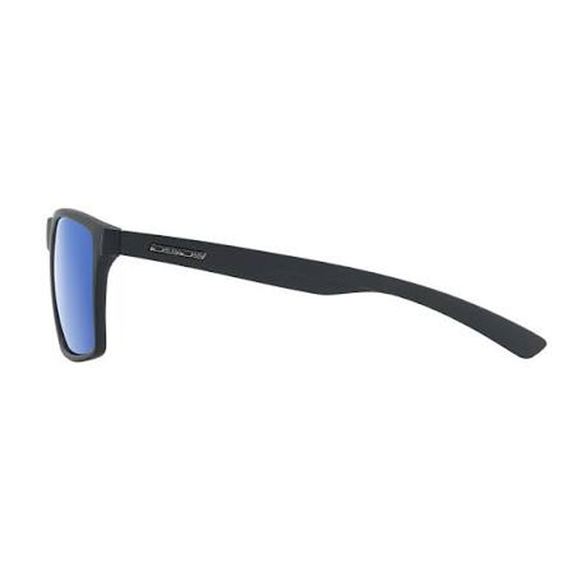 Dirty Dog Volcano Polarised Sunglasses Satin Black-Grey Blue Mirror – 57-18-140 DIRTY DOG