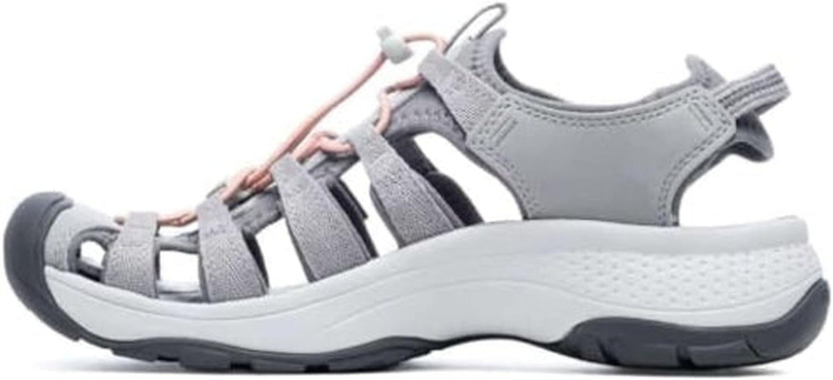 KEEN Women's Astoria West Sandal, Grey Coral - EU 39 Keen