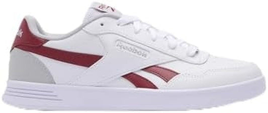 Reebok Women's Court Advance Sneaker, White/Retro Red/Grey, EU 37.5 Reebok