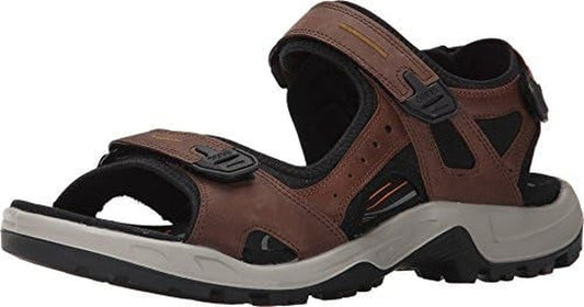 ECCO Men's Offroad Yucatan Sandal, Espresso/Cocoa Brown/Black, EU 46 ECCO