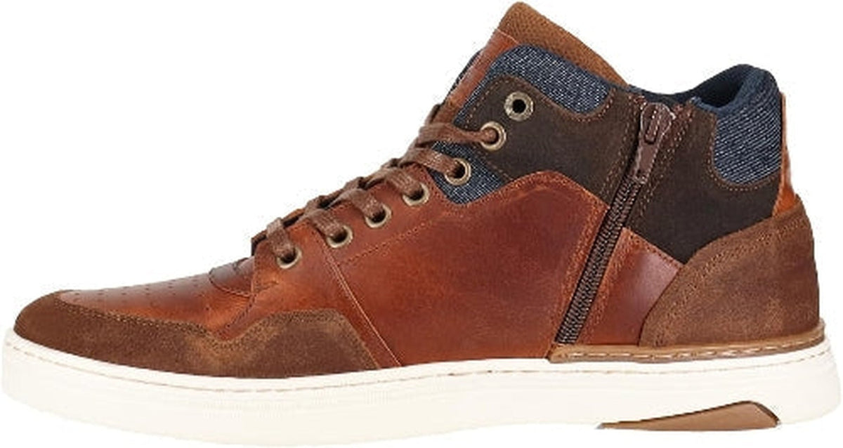 Wild Rhino Men's Tama High Top Sneaker, Tan - EU 44 Wild Rhino