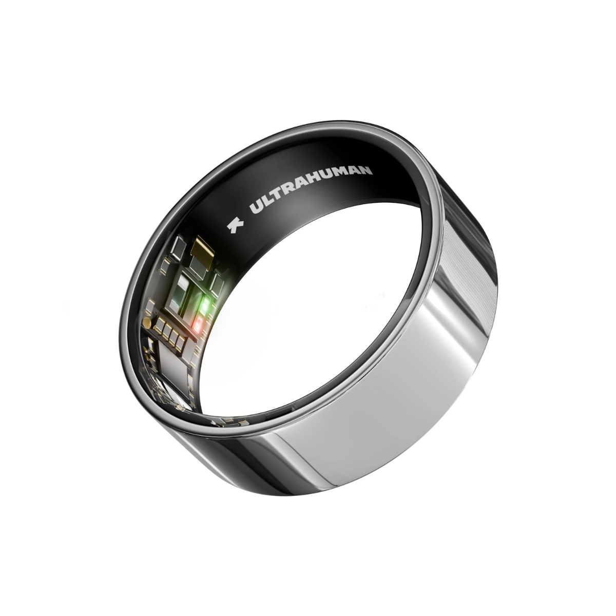 UltraHuman Ring Air Size 7 Silver - As New Condition Ultrahuman