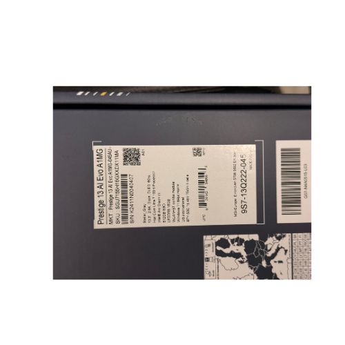 MSI Prestige 13 AI Evo A1 MG - As New Condition - Refurbhished MSI