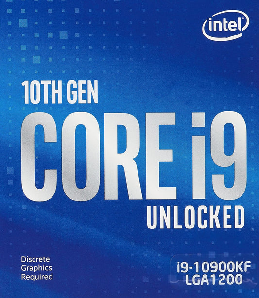 Intel Core i9-10900KF 10-Core 5.3GHz LGA1200 Desktop CPU Processor – Untested INTEL