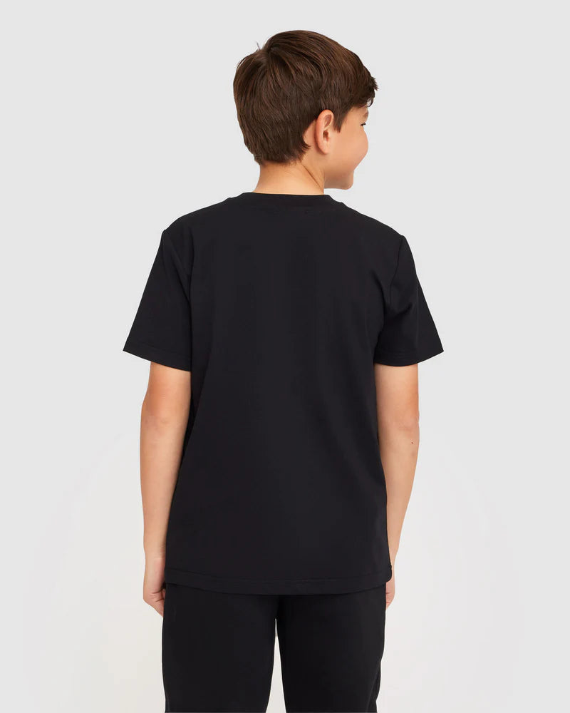 Fila Classic 2.0 Kid's Tee, Size 12, Black FILA