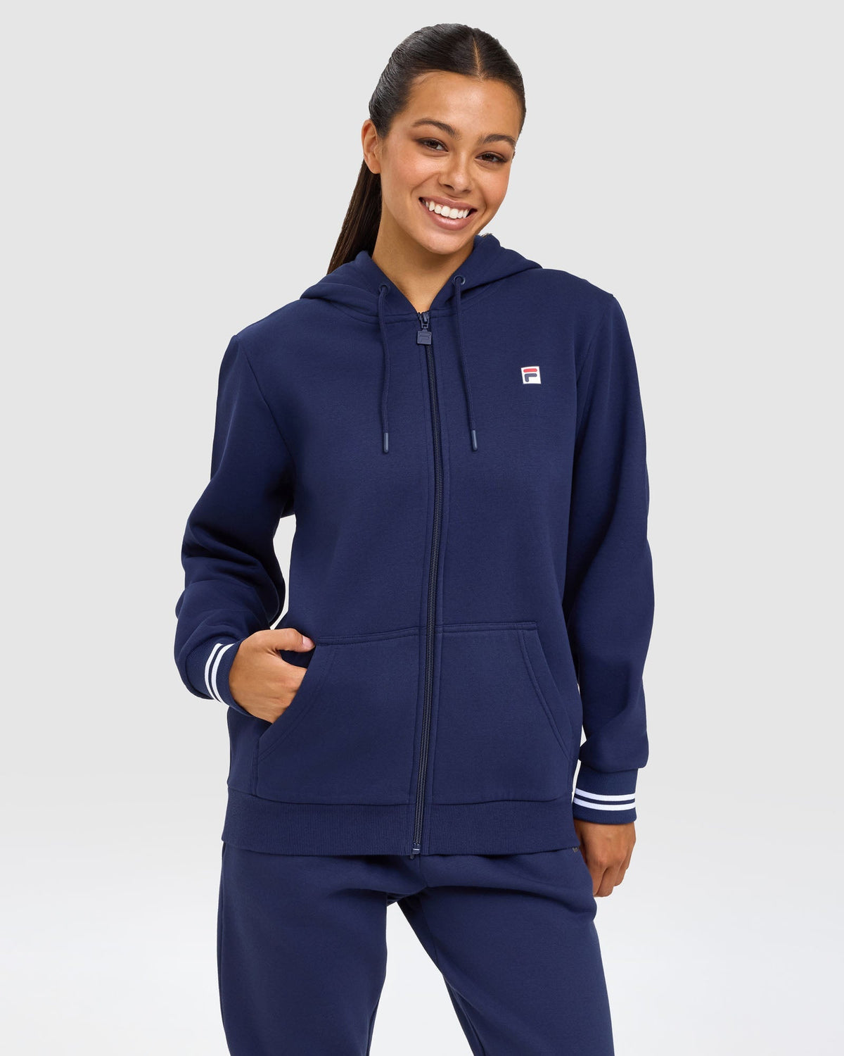 FILA Unisex Adult's Florence Jacket, Naval Academy, X-Small FILA