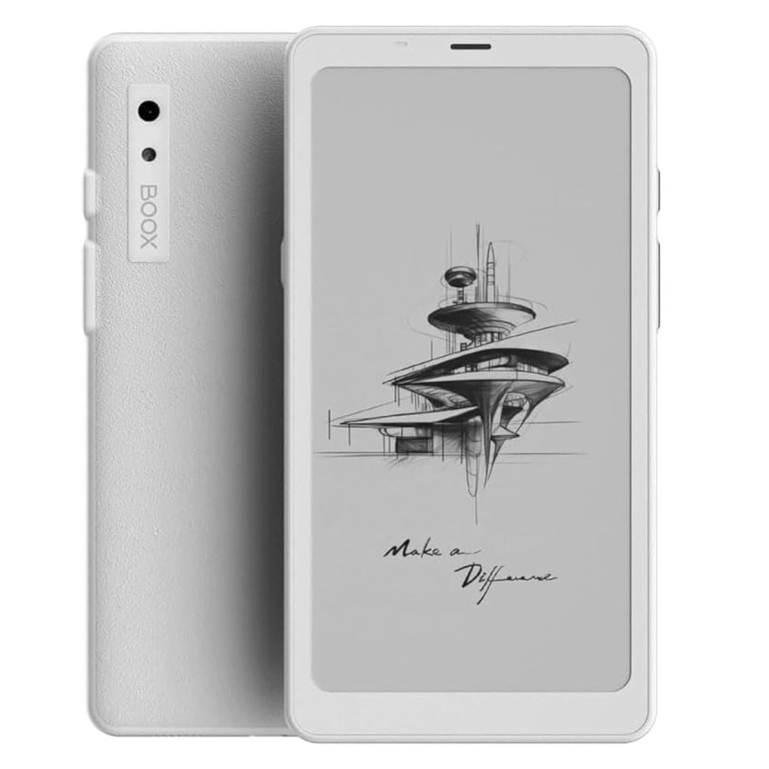 BOOX Palma Mobile ePaper 6G 128G G-Sensor Front Light 16MP Rear Camera (White) - Refurbished, a portable and versatile e-reader with a paper-like display and productivity features. Ideal for reading and note-taking in Perth, Australia.