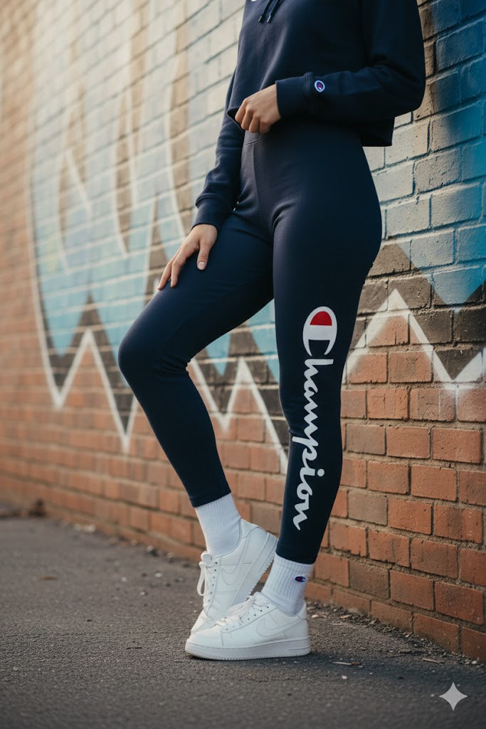 2 Packs Champion Women's Logo Leggings Mr Bargain