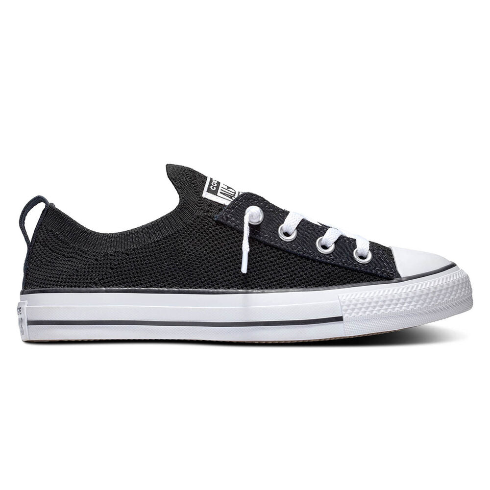 Converse Chuck Taylor All Star Shoreline Knit Low Top Womens Casual Shoes - Black CONVERSE