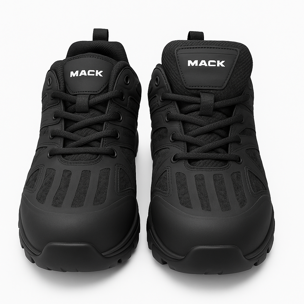 Mack Vision Lifestyle Unisex Athletic Safety Shoes, Size 9, Black Mack