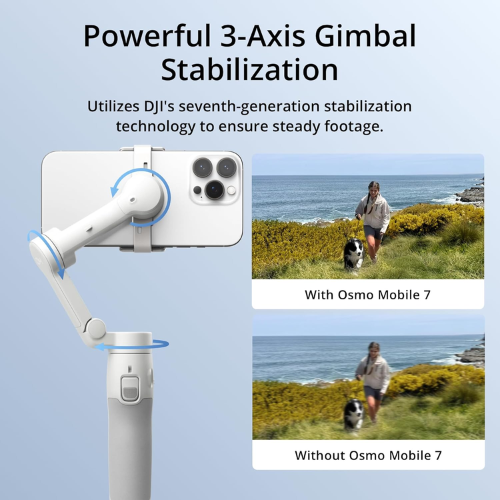 DJI Osmo Mobile 7 Gimbal Stabilizer As New Condition DJI