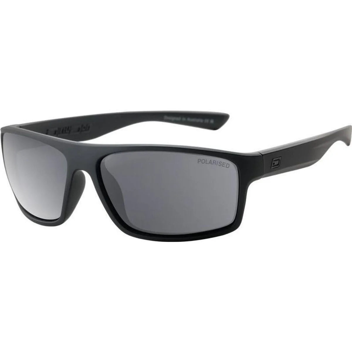 Dirty Dog Gonzo Polarised Sunglasses Satin Black/Grey – 65-40-16-135 DIRTY DOG