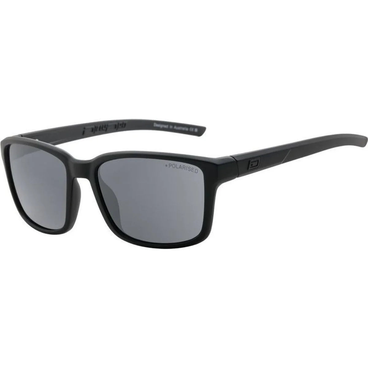 Dirty Dog Slay Polarised Sunglasses Satin Black/Grey – 56-41-18-135 DIRTY DOG