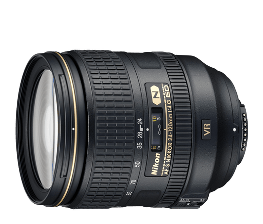 Nikon NIKKOR AF-S 24-120mm f/4G ED VR Lens - As New - Refurbished Nikon