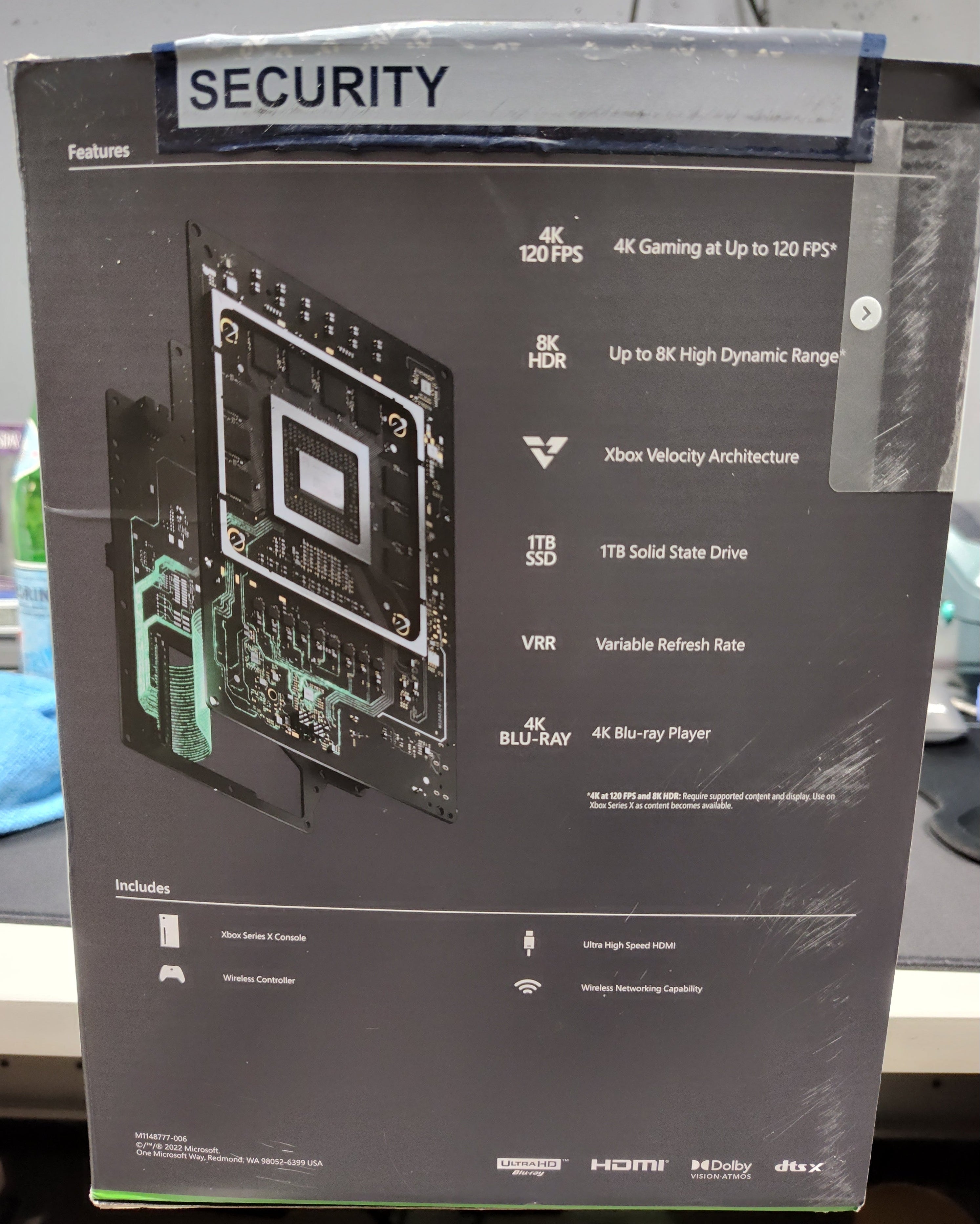 XBOX SERIES X 1TB ( FREE BATTLEFIELD 6 GAME IN THE BOX) - EXCELLENT CONDITION MICROSOFT