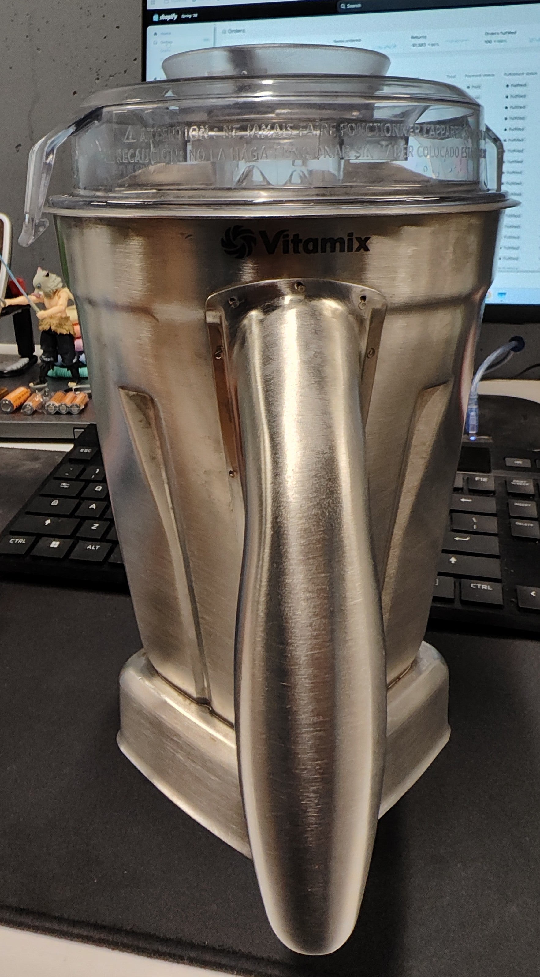 Vitamix 67891 48oz Stainless Steel Container Blender Jug – Excellent Condition Vitamix