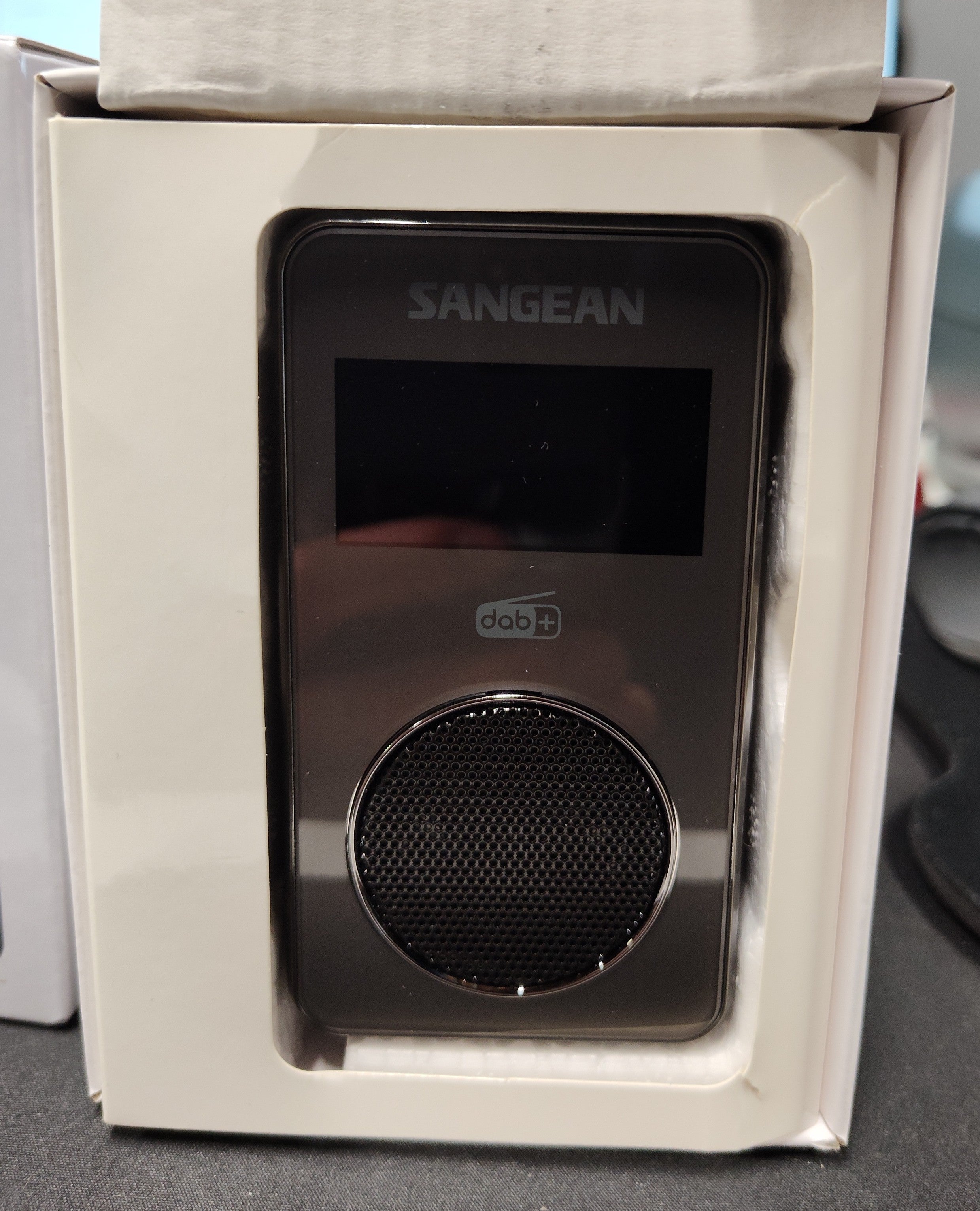 Sangean DPR-35+ DAB+ FM Pocket Radio Portable Digital Radio Black – As New Condition SANGEAN