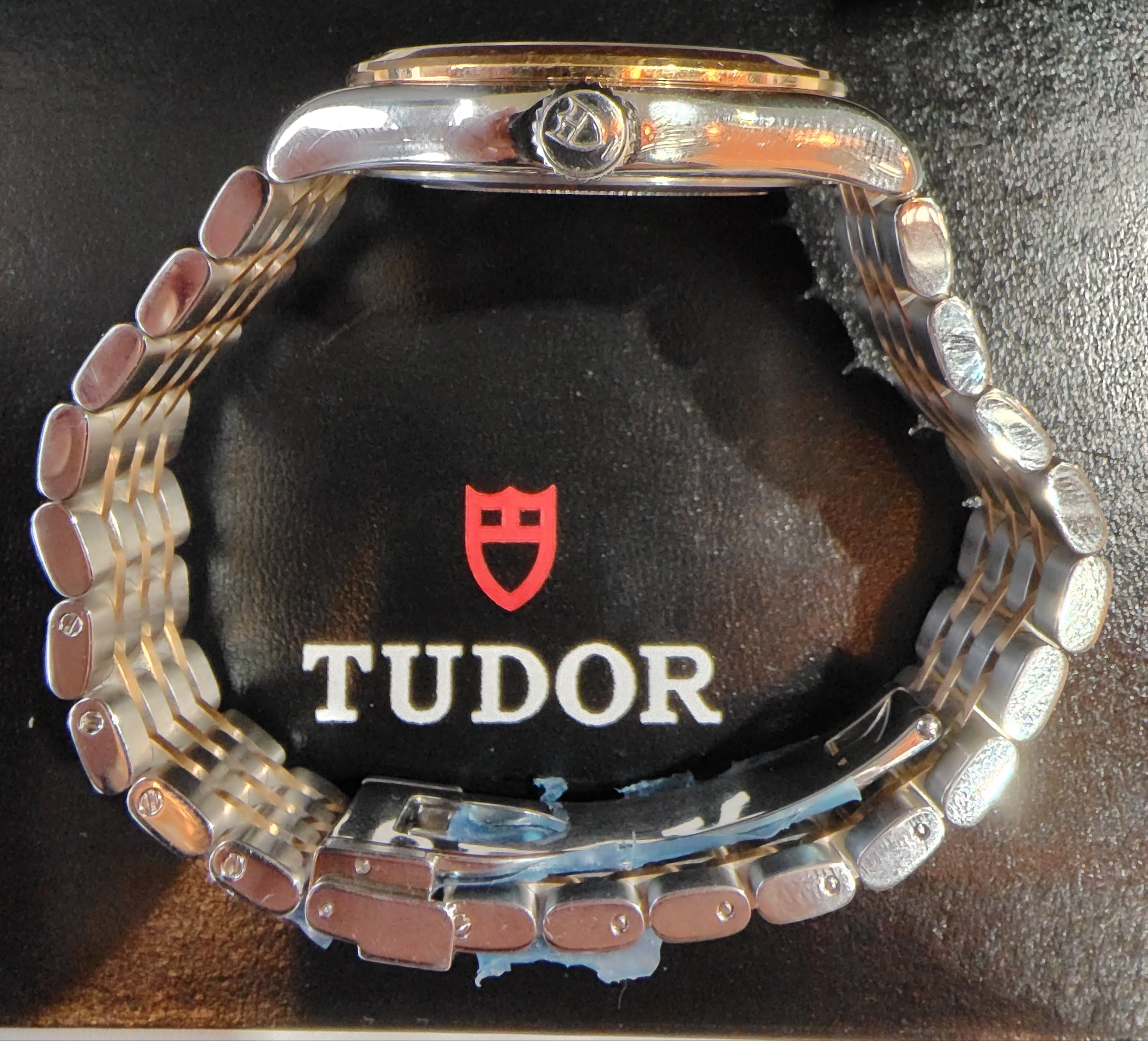 TUDOR 1926 M91451-0001 36mm Automatic Steel & Rose Gold Watch - Excellent Condition Tudor