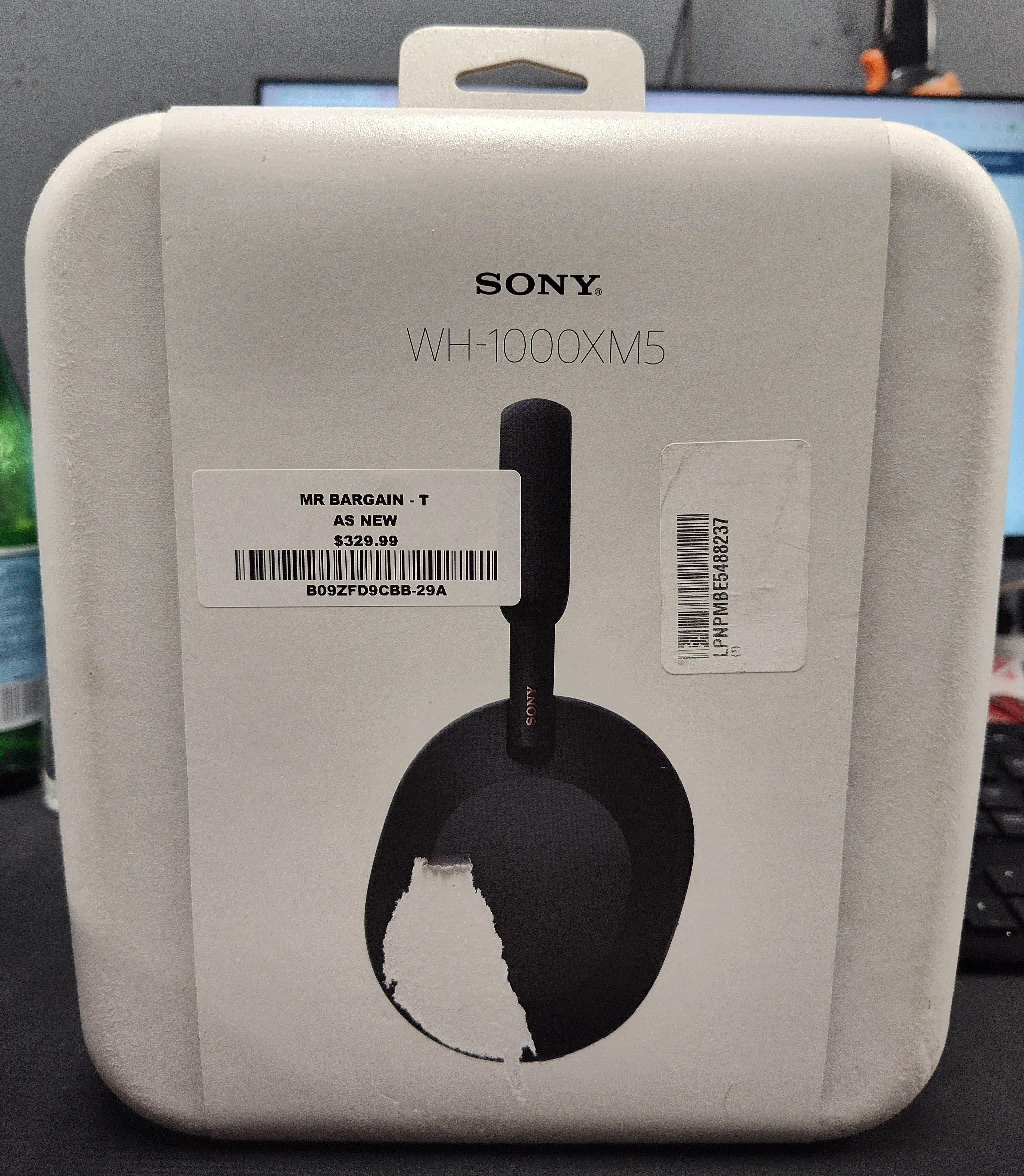 Sony WH-1000XM5 Wireless Noise Cancelling Headphones Black – As New SONY