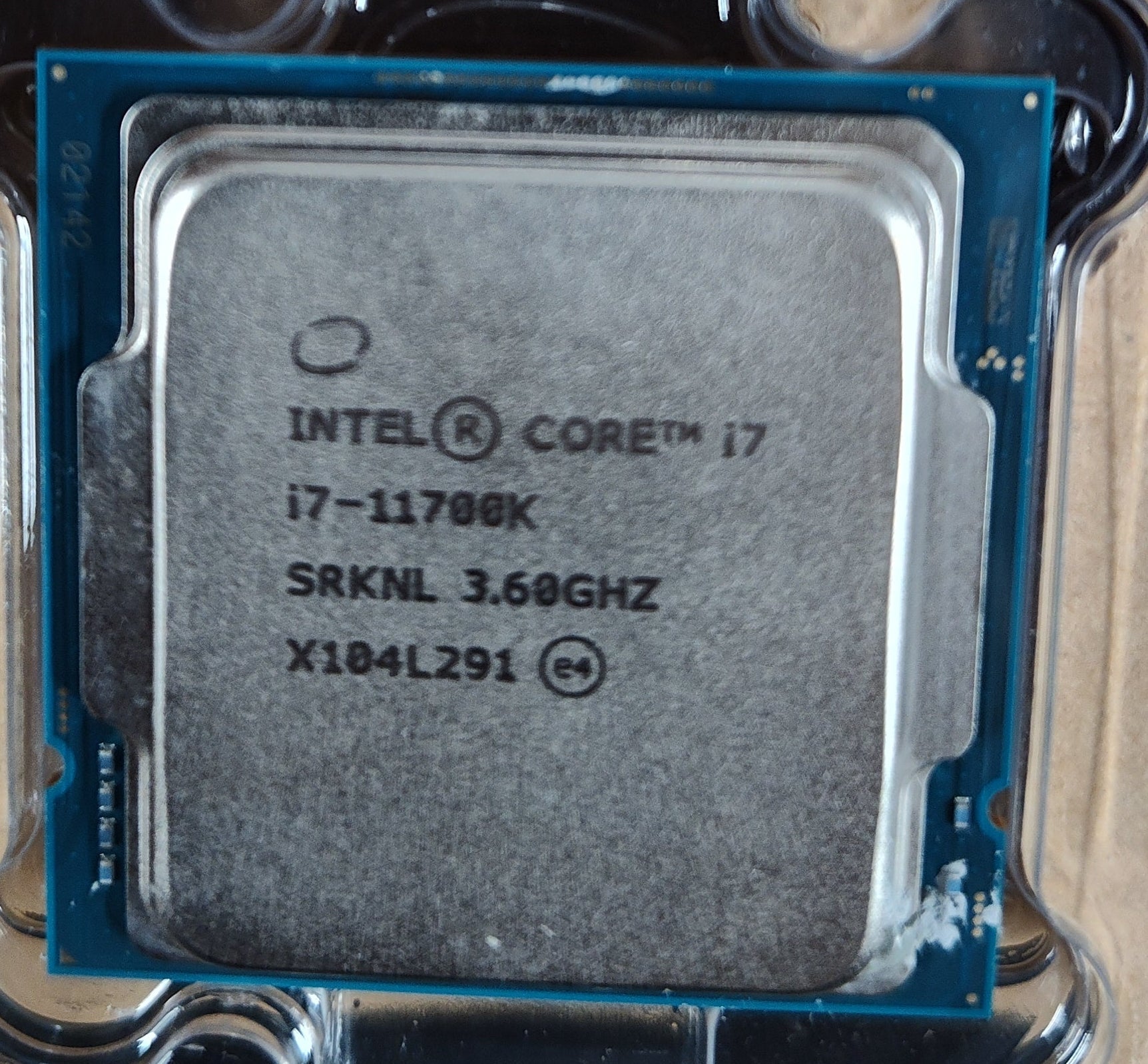 Intel Core i7-11700K 8-Core 16-Thread 5.0GHz LGA1200 Unlocked CPU – Excellent Condition Untested INTEL
