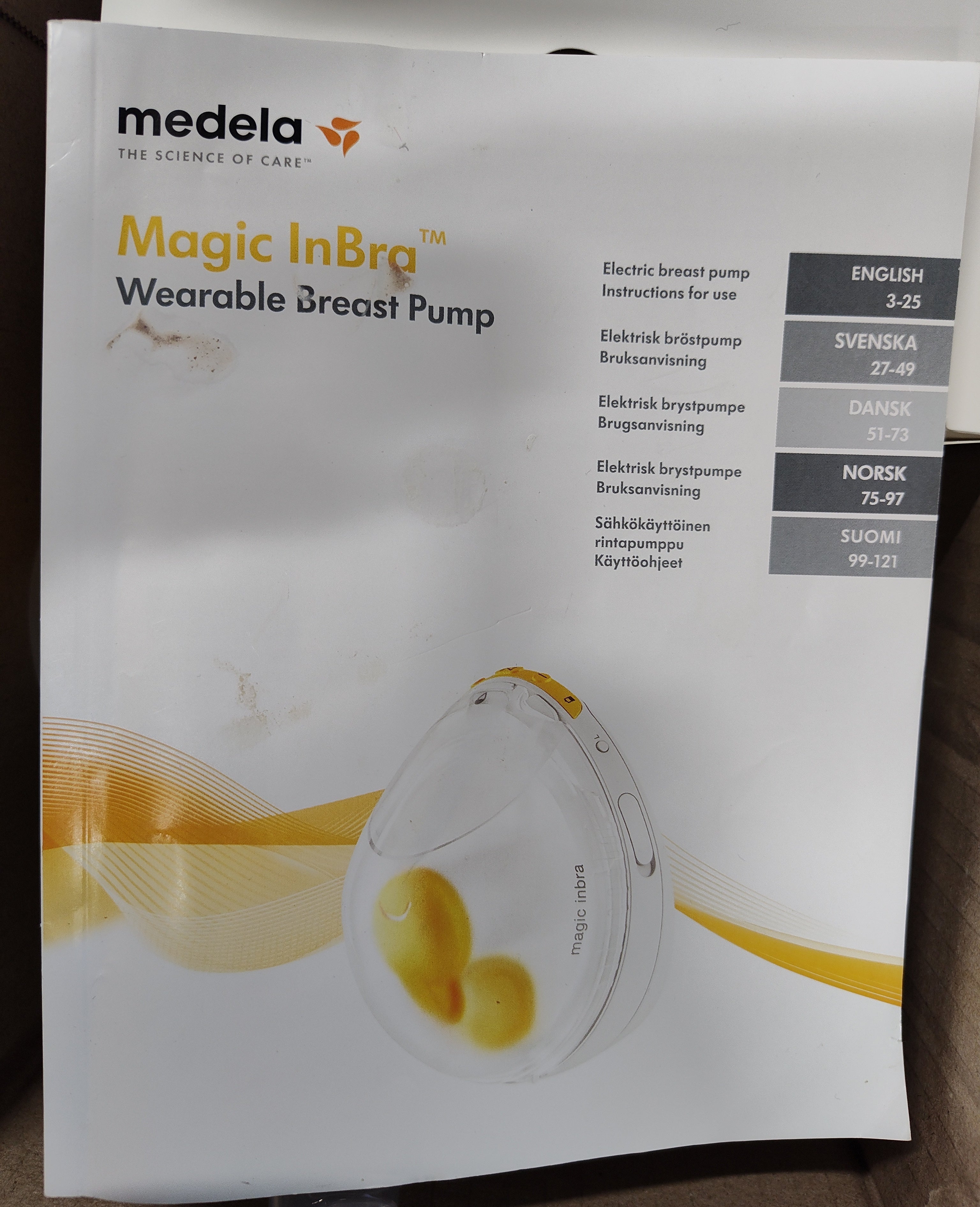 Medela Magic InBra Hands-Free Double Breast Pump Wearable Smart App – Excellent Condition MEDELA