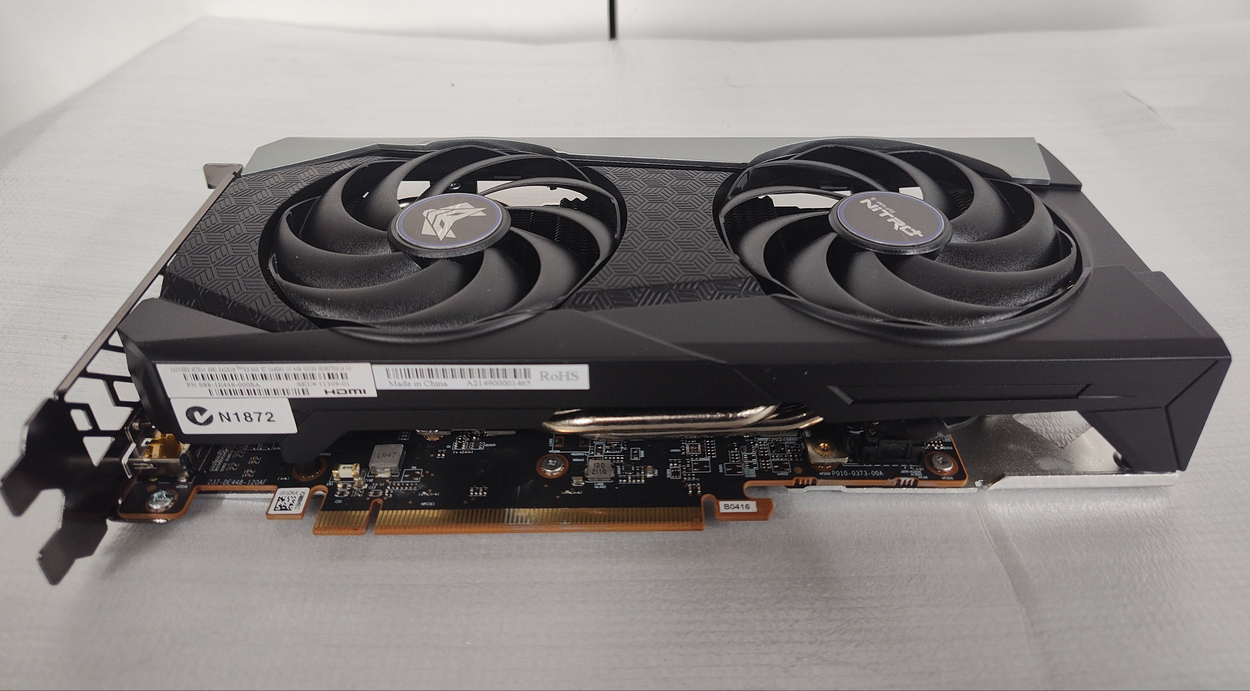 Sapphire AMD Radeon RX 6600 XT OC 8GB GDDR6 PCI-Express Graphics Card - As New Sapphire