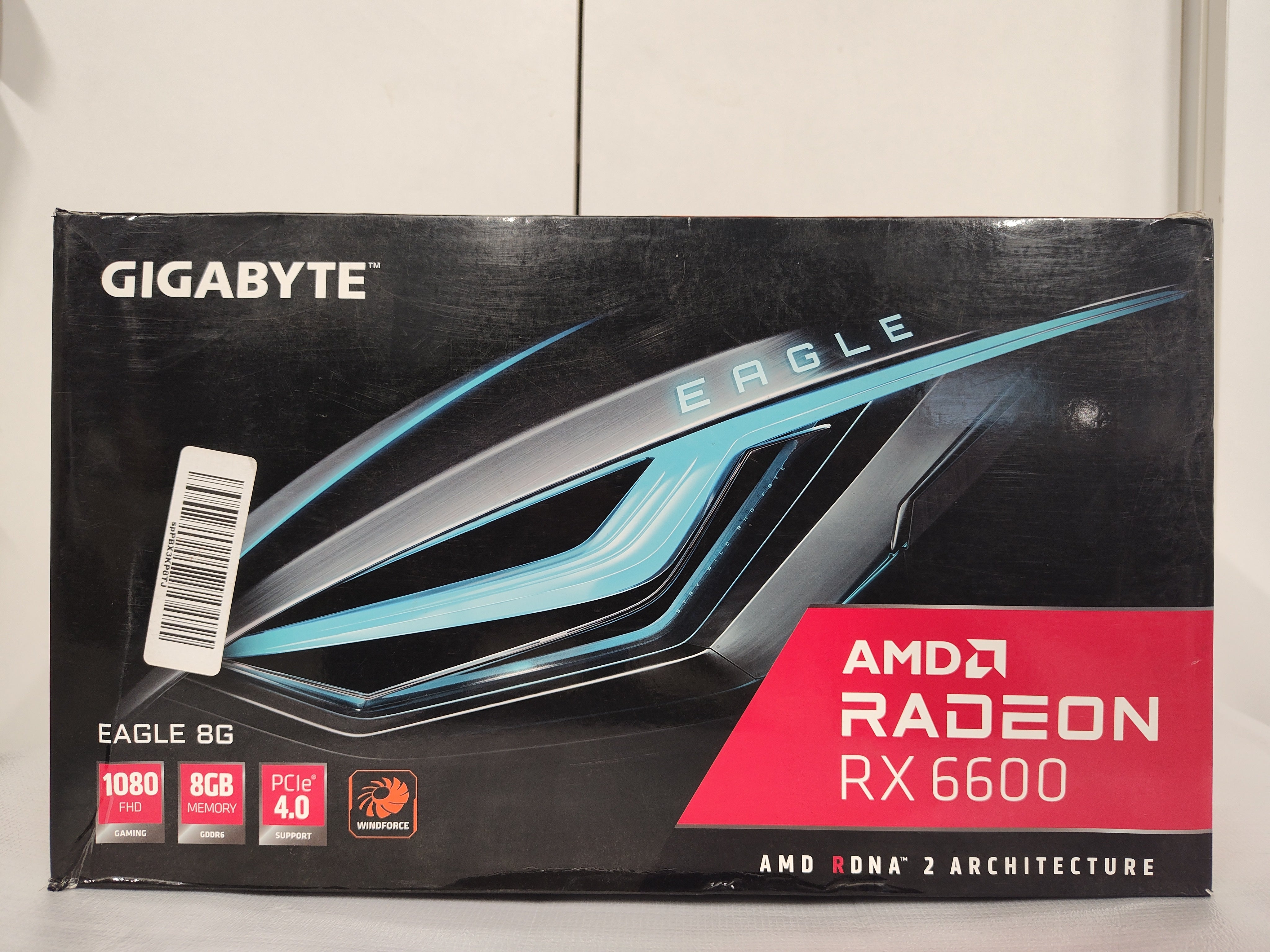 Gigabyte Radeon RX 6600 EAGLE 8GB Graphics Card - As New GIGABYTE