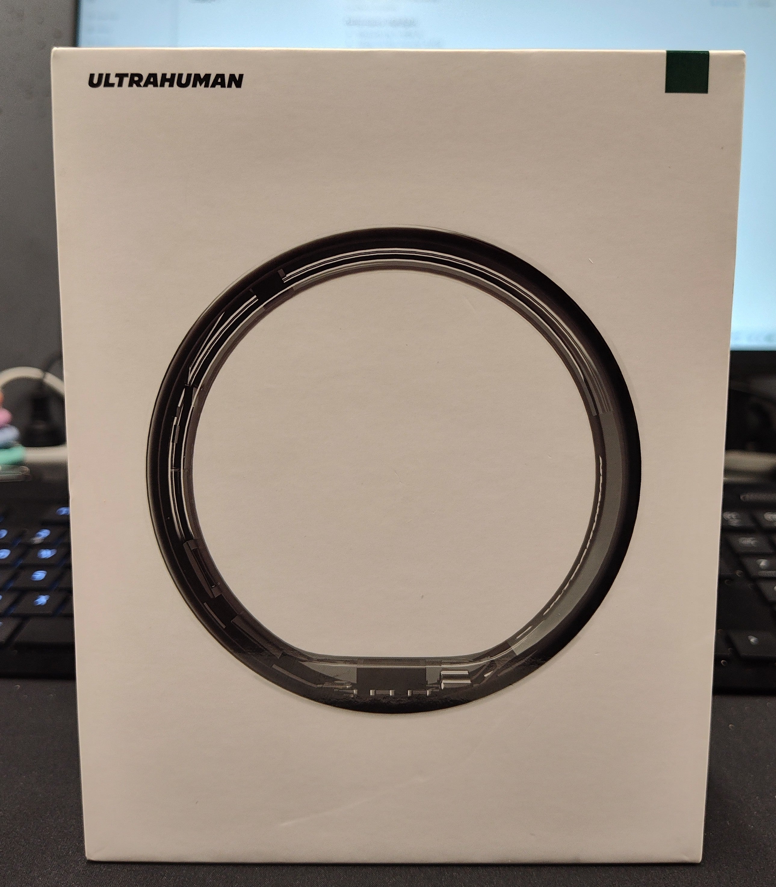 Ultrahuman Ring AIR Smart Ring Size 9 Space Silver Health & Fitness Tracker - As New Ultrahuman
