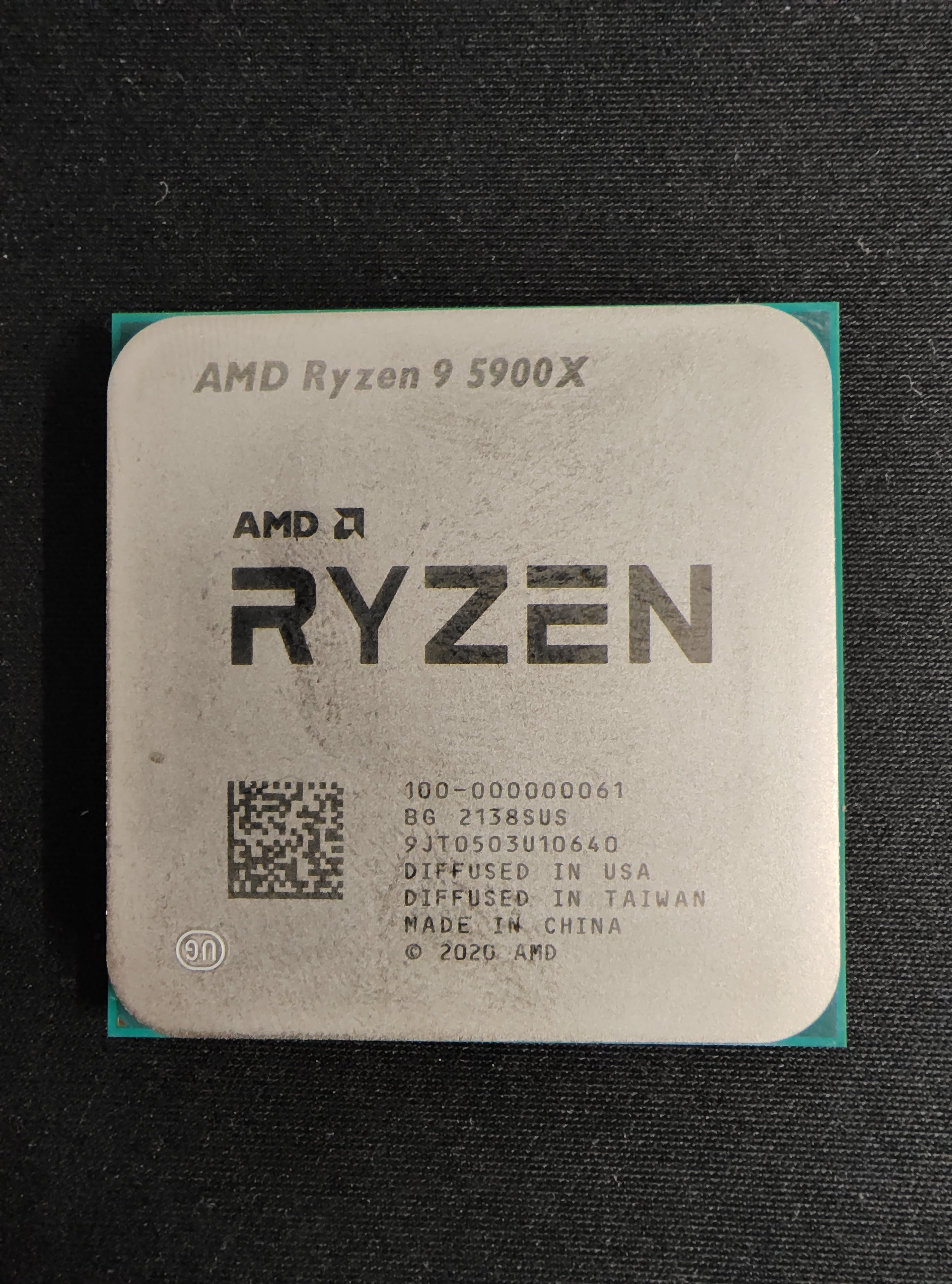 AMD Ryzen 9 5900X 12-Core 24-Thread AM4 Desktop Processor 4.9GHz – As New AMD