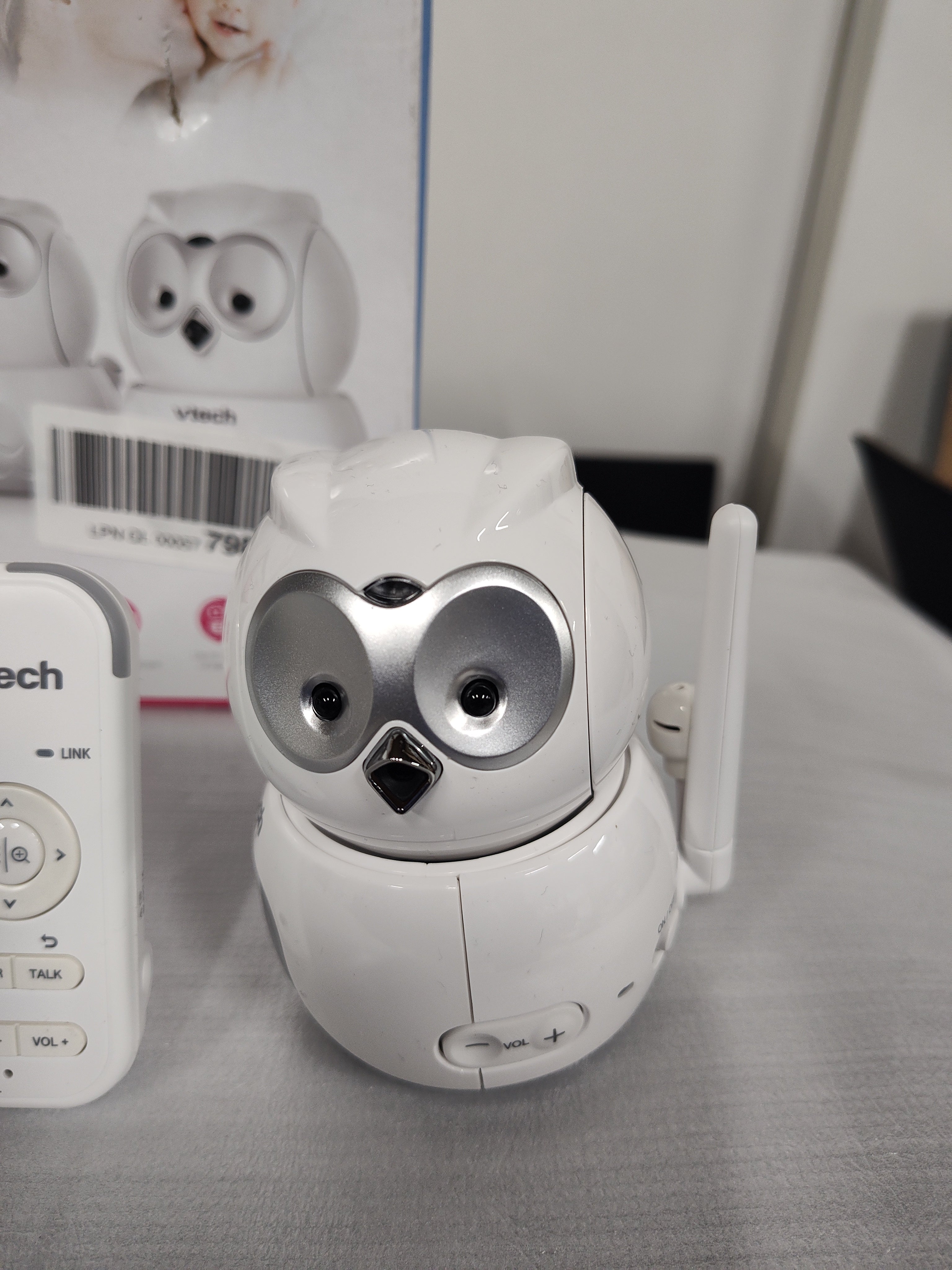 VTech BM5550-OWLN 5" Full Colour Pan & Tilt Video Baby Monitor with 2 Cameras – As New VTECH