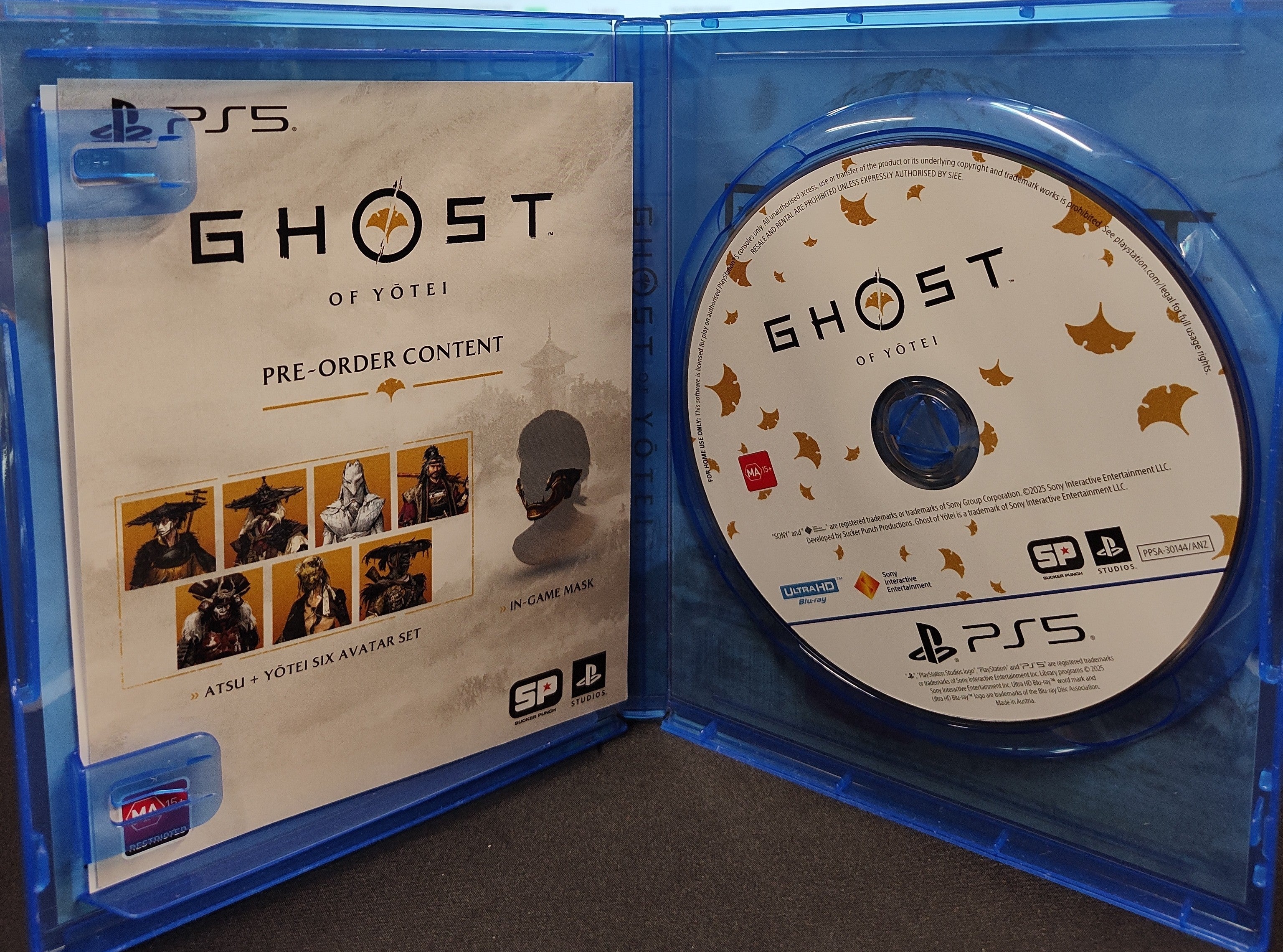 Ghost of Yōtei Standard Edition PS5 PlayStation 5 Game - As New Sucker Punch Productions